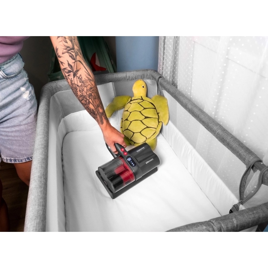 Concept VP2000 - Rokas antibakteriālais putekļsūcējs ar UV-C lampu LUMISTAR 120W/11,1V