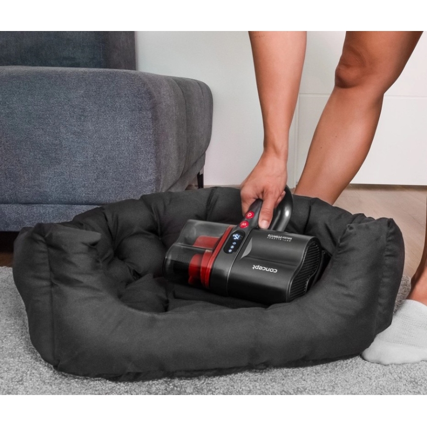 Concept VP2000 - Rokas antibakteriālais putekļsūcējs ar UV-C lampu LUMISTAR 120W/11,1V