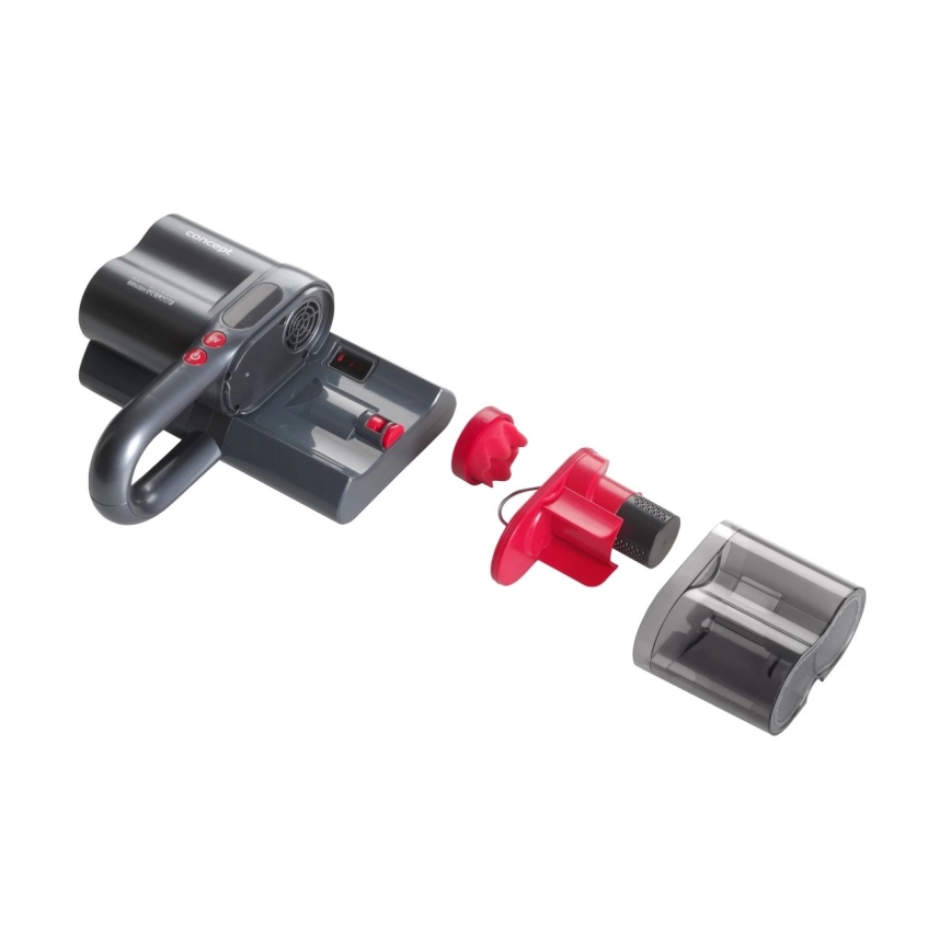 Concept VP2000 - Rokas antibakteriālais putekļsūcējs ar UV-C lampu LUMISTAR 120W/11,1V