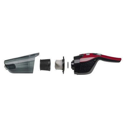 Concept VP4136 - Bezvadu 2 vienā stienveida putekļsūcējs 100W/22,2V 2200 mAh sarkans
