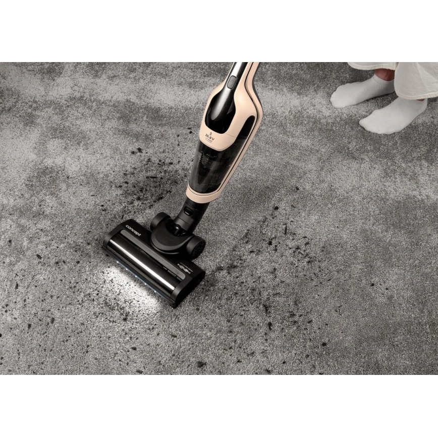 Concept VP4220 - Bezvadu stieņveida putekļsūcējs 3 vienā AQUAGLIDE 160W/28,8V 2200 mAh bēšs