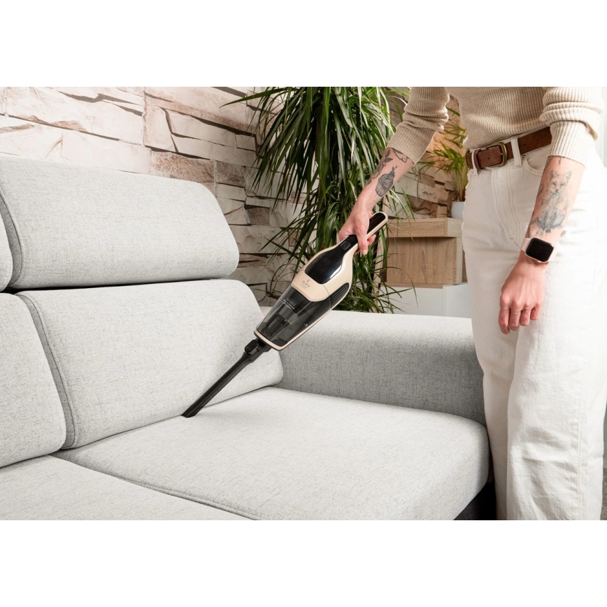 Concept VP4220 - Bezvadu stieņveida putekļsūcējs 3 vienā AQUAGLIDE 160W/28,8V 2200 mAh bēšs