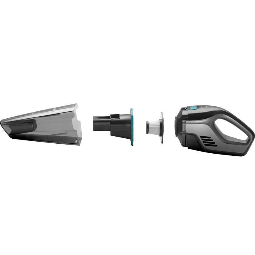 Concept VP4350 - Rokas putekļsūcējs mitrs & sauss RISER 50W/7,4V 2200 mAh melns