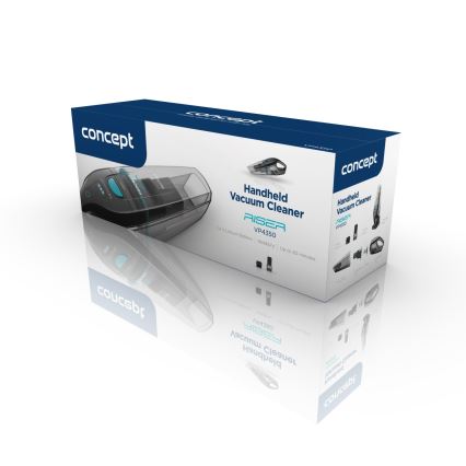 Concept VP4350 - Rokas putekļsūcējs mitrs & sauss RISER 50W/7,4V 2200 mAh melns