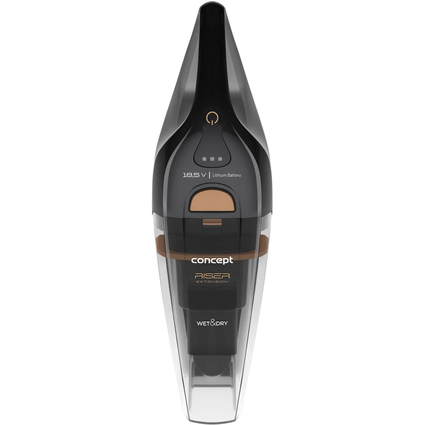 Concept VP4353-Rokas putekļu sūcējs WET & DRY RISER EXTENSION 110W/18,5V 2200 mAh melna