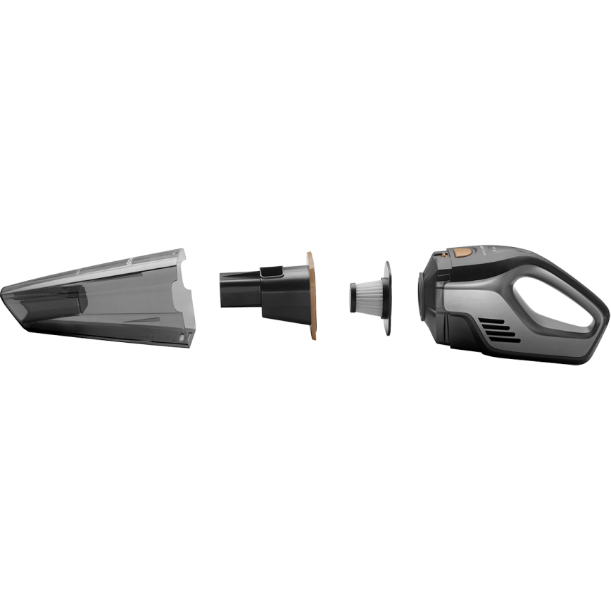 Concept VP4353-Rokas putekļu sūcējs WET & DRY RISER EXTENSION 110W/18,5V 2200 mAh melna