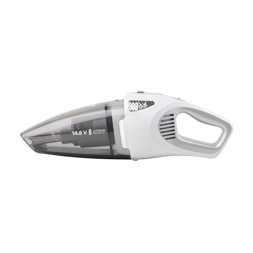Concept VP4370 - Rokas putekļu sūcējs WET & DRY PERFECT CLEAN 90W/14,8V 2200 mAh balta