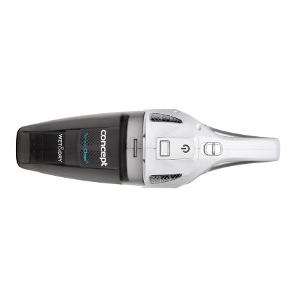 Concept VP4370 - Rokas putekļu sūcējs WET & DRY PERFECT CLEAN 90W/14,8V 2200 mAh balta