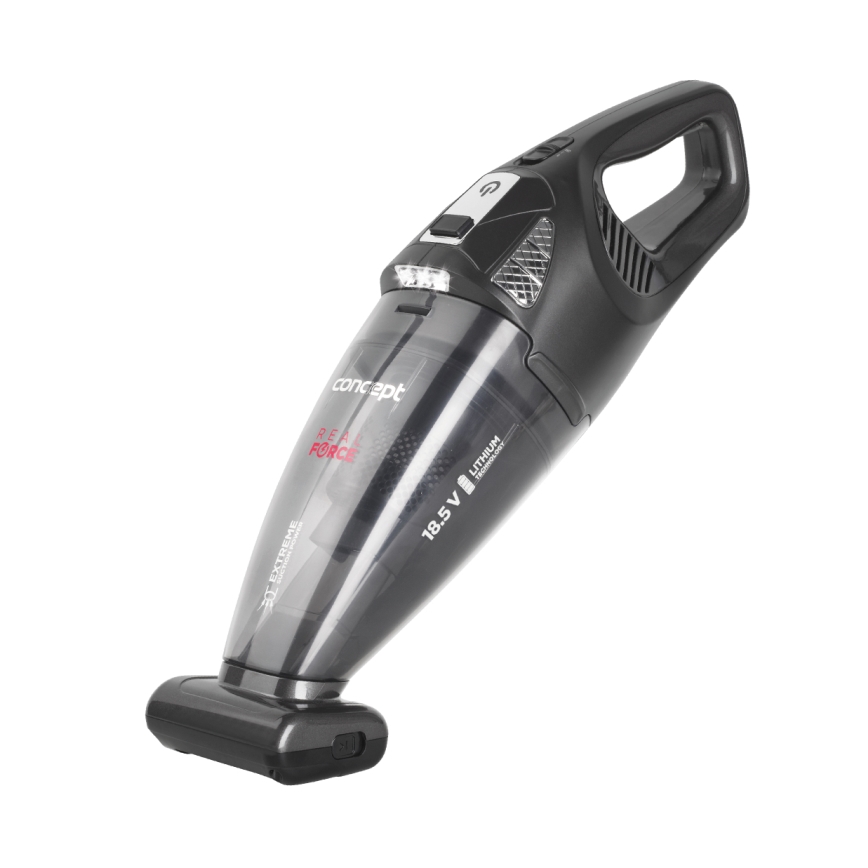 Concept VP4380 - Rokas putekļu sūcējs REAL FORCE 110W/18,5V 2200 mAh melna