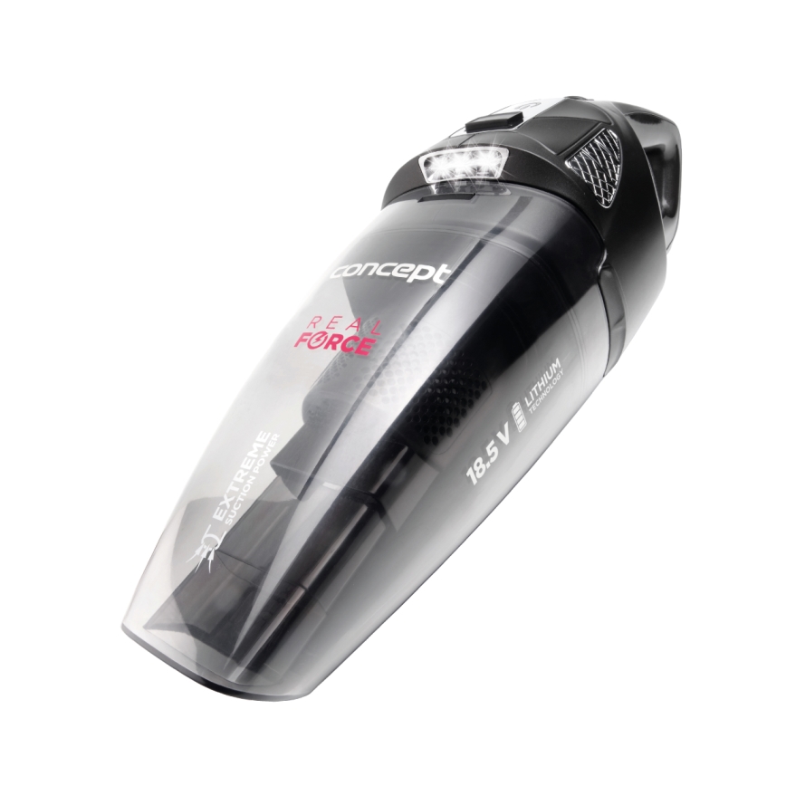 Concept VP4380 - Rokas putekļu sūcējs REAL FORCE 110W/18,5V 2200 mAh melna