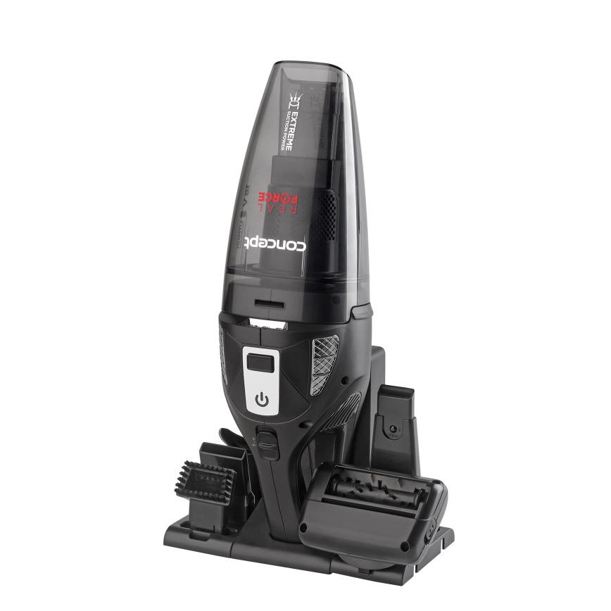 Concept VP4380 - Rokas putekļu sūcējs REAL FORCE 110W/18,5V 2200 mAh melna