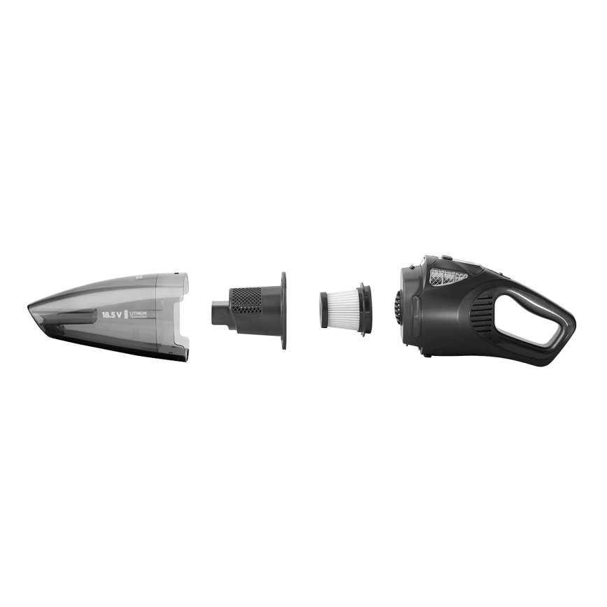 Concept VP4380 - Rokas putekļu sūcējs REAL FORCE 110W/18,5V 2200 mAh melna