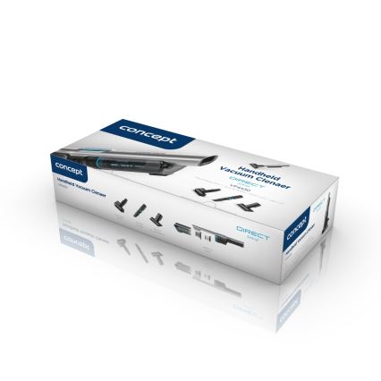 Concept VP4430 - Rokas putekļu sūcējs DIRECT ANIMAL 180W/14,8V 2200 mAh melna