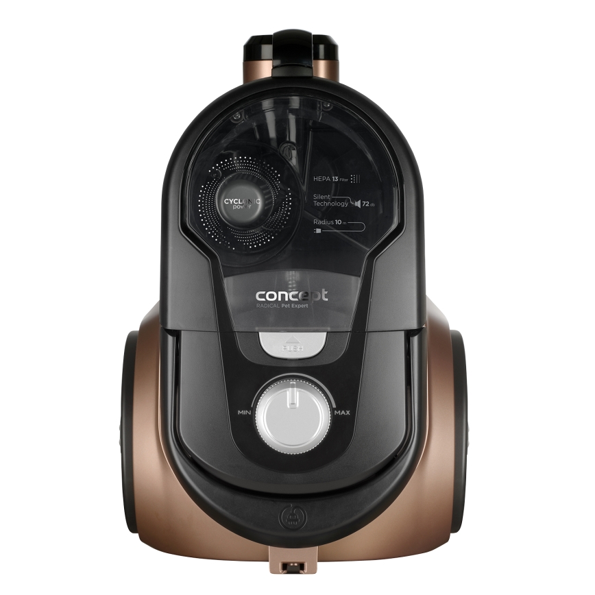 Concept VP5240N - Putekļu sūcējs bez maisa 4A RADICAL PET EXPERT 2,5 l 800W/230V bronza