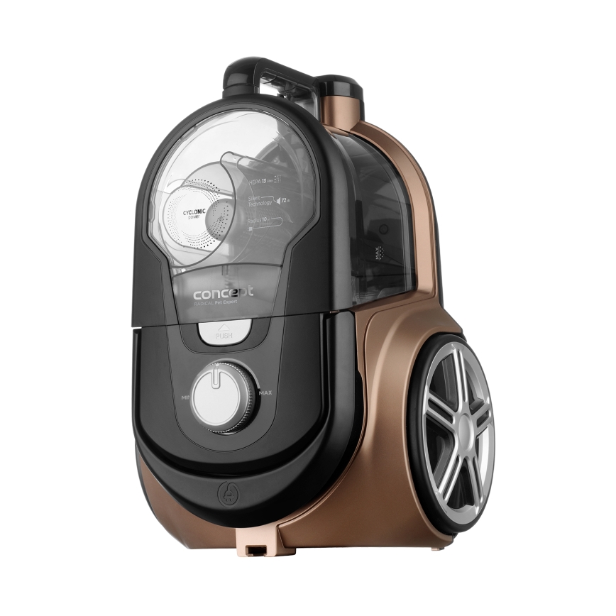 Concept VP5240N - Putekļu sūcējs bez maisa 4A RADICAL PET EXPERT 2,5 l 800W/230V bronza
