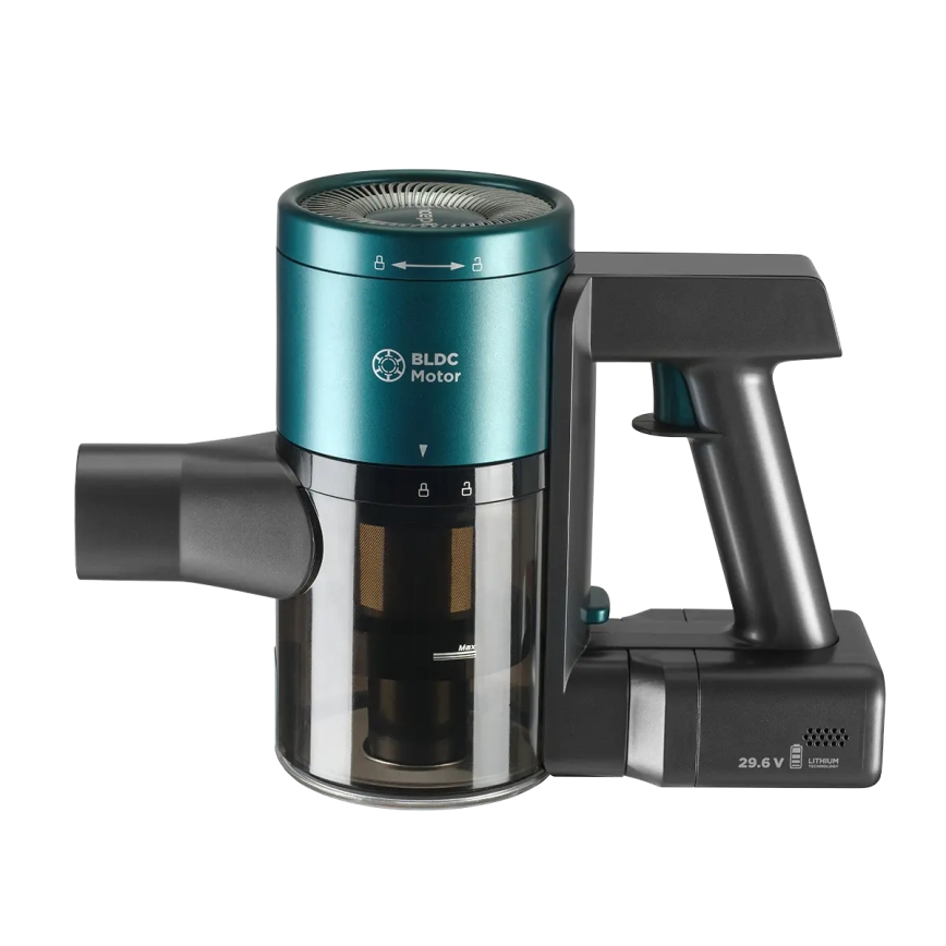 Concept VP6045 - 2 vienā stieņa/rokas putekļsūcējs ICONIC SUCTION PRO 450W/29,6V 2500 mAh zils