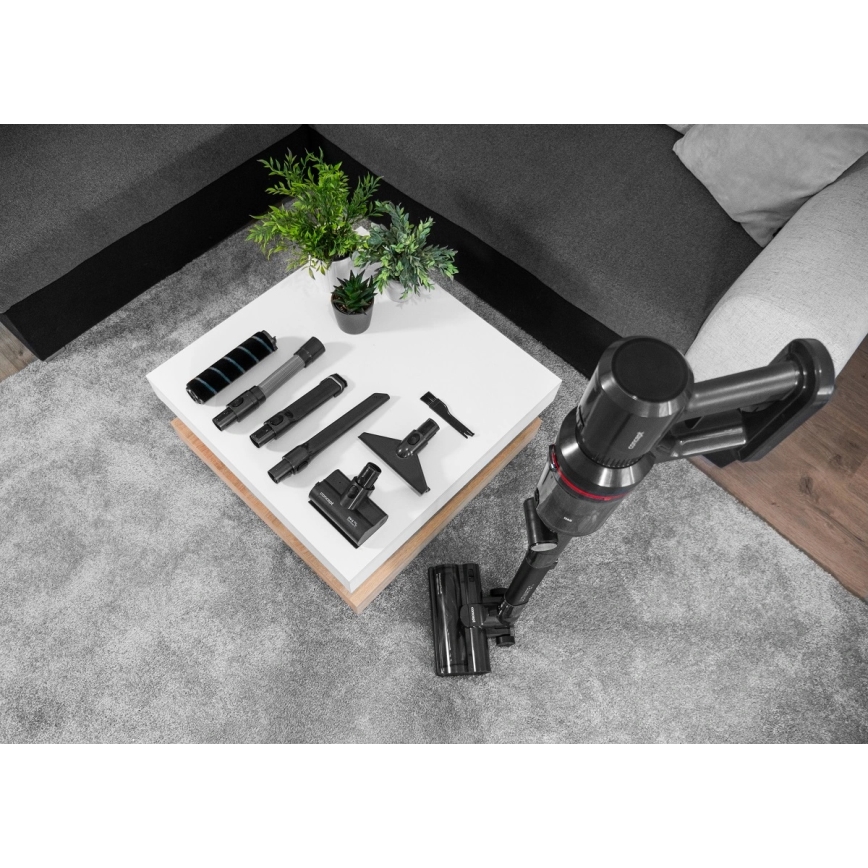 Concept VP6150 - Stieņa putekļsūcējs 3 vienā ULTIMATE UV POWER 500W/29,6V 2200 mAh melns