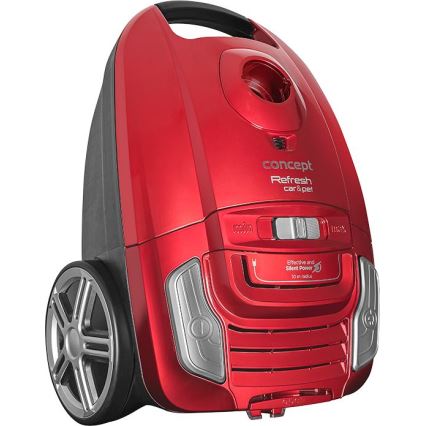 Concept VP8224 - Putekļu sūcējs ar maisu REFRESH CAR&PET 3,5 l 700W/230V sarkana