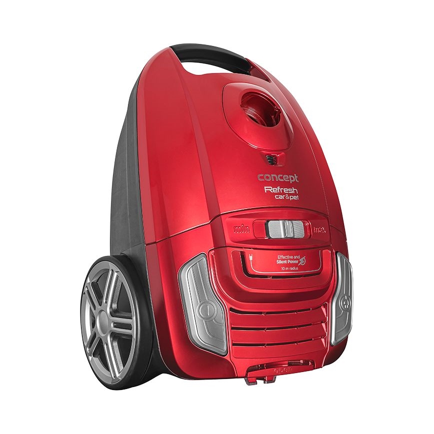 Concept VP8224 - Putekļu sūcējs ar maisu REFRESH CAR&PET 3,5 l 700W/230V sarkana