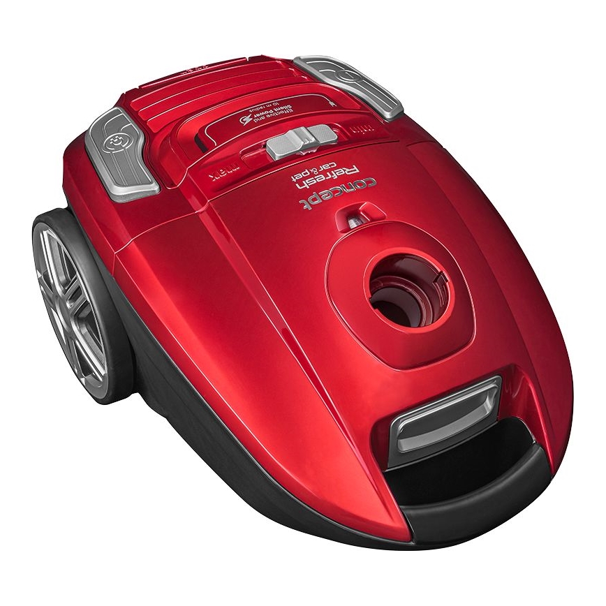 Concept VP8224 - Putekļu sūcējs ar maisu REFRESH CAR&PET 3,5 l 700W/230V sarkana