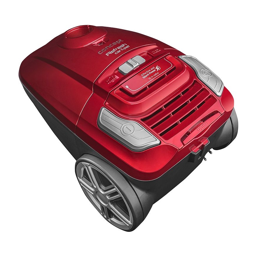 Concept VP8224 - Putekļu sūcējs ar maisu REFRESH CAR&PET 3,5 l 700W/230V sarkana
