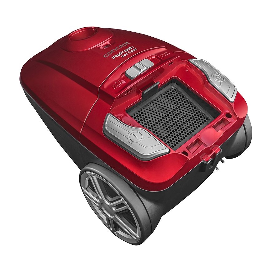 Concept VP8224 - Putekļu sūcējs ar maisu REFRESH CAR&PET 3,5 l 700W/230V sarkana
