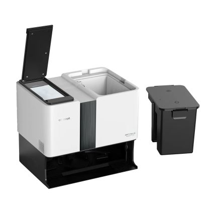 Concept VR4050 - viedais robotu putekļsūcējs ar mopu 2 vienā OPTIMUS AQUA PRO LASER 3D 600W/230V 5200 mAh Wi-Fi balts