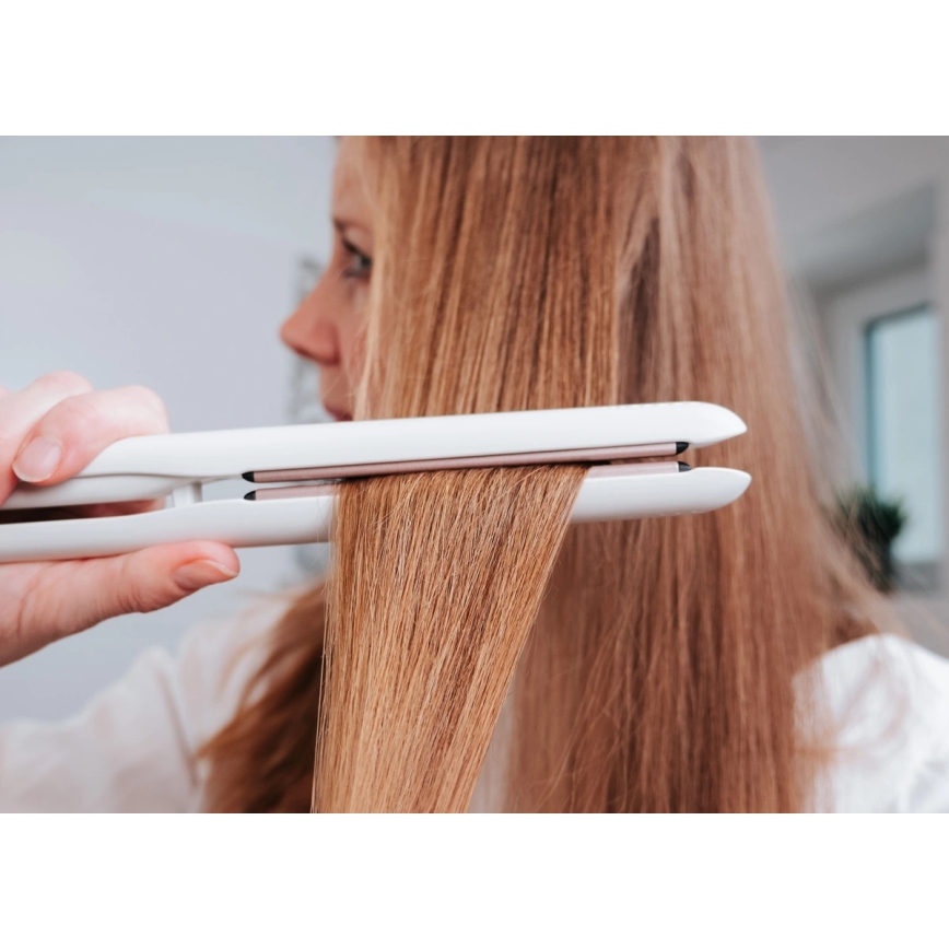 Concept VZ2110 - Matu taisnotājs GLAM STYLE 48W/230V balta/rožu zelta