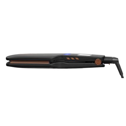 Concept VZ6010 - Tvaika matu taisnotājs ar LED displeju ELITE STEAM BOOST 54W/230V melna