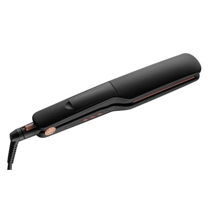 Concept VZ6010 - Tvaika matu taisnotājs ar LED displeju ELITE STEAM BOOST 54W/230V melna