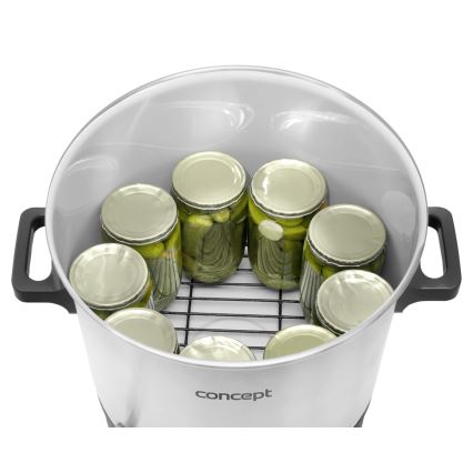 Concept ZH0030 - Apsildāms katls 27 l 2000W/230V balta/melna