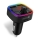 CONNECT IT CCC-9090-BK - LED RGB FM auto raidītājs ar brīvroku funkciju melna