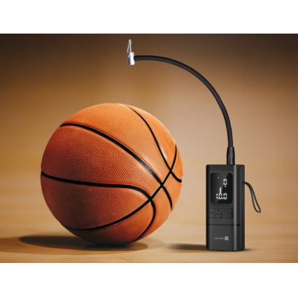 CONNECT IT CFF-4500-BK - Digitālais kabatas kompresors AirFlow 80W/6000 mAh melns