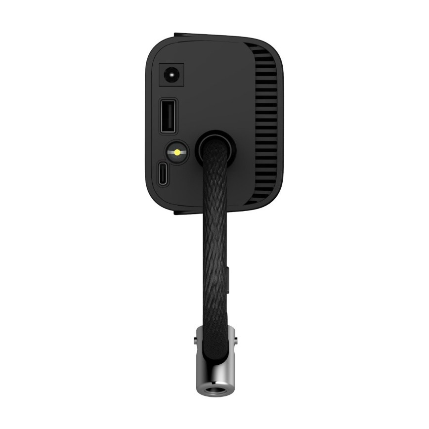 CONNECT IT CFF-4500-BK - Digitālais kabatas kompresors AirFlow 80W/6000 mAh melns