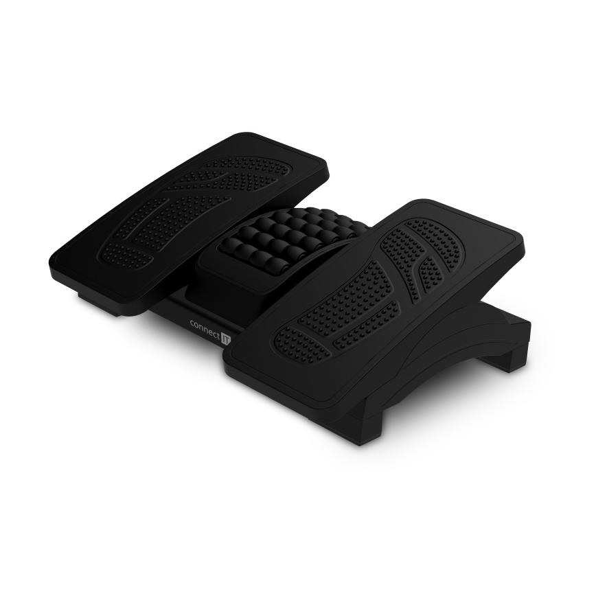CONNECT IT CFH-4105-BK - Regulējams kāju balsts melns