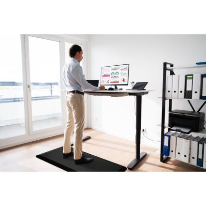 CONNECT IT CFH-4200-BK - Kāju paklājiņš pret nogurumu melna
