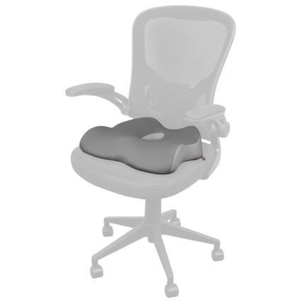 CONNECT IT CFH-5901-GY - Ergonomisks krēsla polsteris pelēka