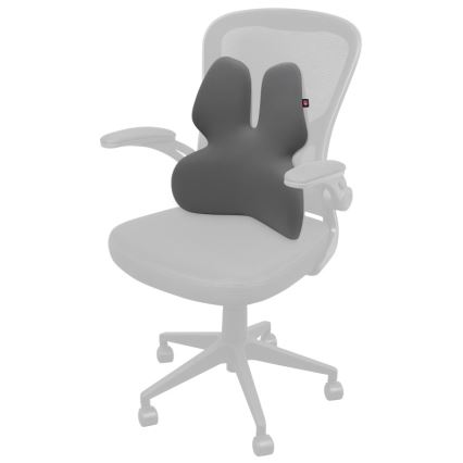 CONNECT IT CFH-5902-GY - Krēsla jostasvietas balsts pelēka