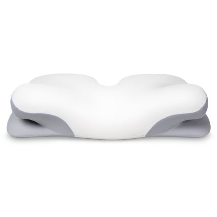 CONNECT IT CFH-6030-WH - Anatomiskā spilvens Virgo balts/pelēks