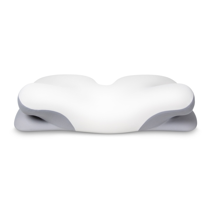CONNECT IT CFH-6030-WH - Anatomiskā spilvens Virgo balts/pelēks