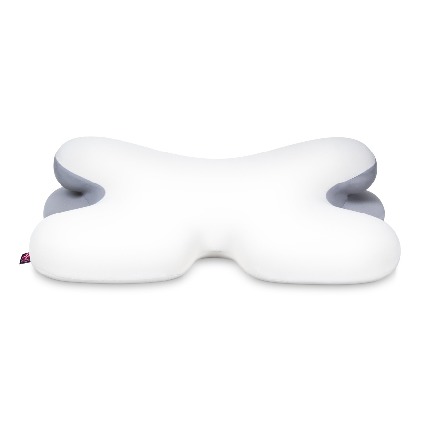 CONNECT IT CFH-6030-WH - Anatomiskā spilvens Virgo balts/pelēks