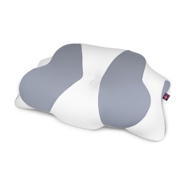 CONNECT IT CFH-6032-WH - Anatomisks spilvens Gemini balta/pelēka