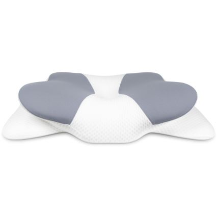CONNECT IT CFH-6032-WH - Anatomisks spilvens Gemini balta/pelēka