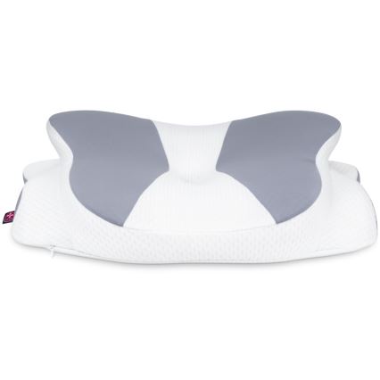 CONNECT IT CFH-6032-WH - Anatomisks spilvens Gemini balta/pelēka