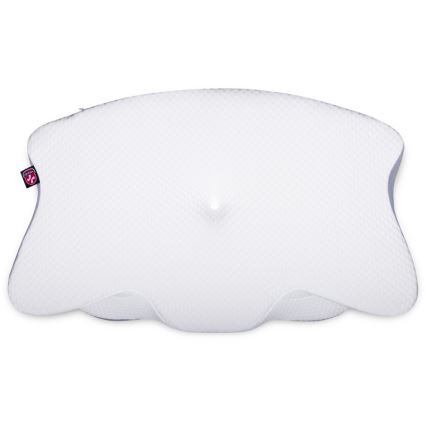 CONNECT IT CFH-6032-WH - Anatomisks spilvens Gemini balta/pelēka