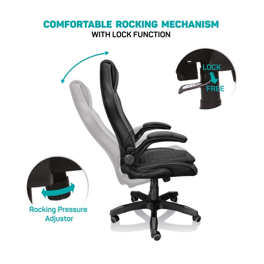 CONNECT IT CGC-0600-BK - Gaming krēsls Matrix Pro melna