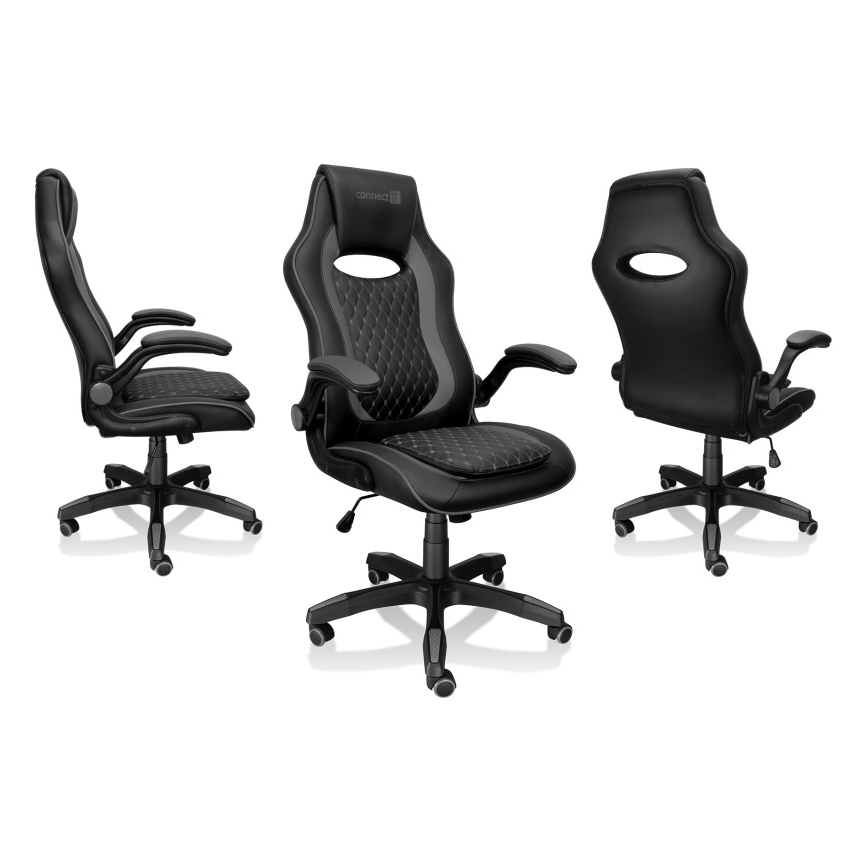 CONNECT IT CGC-0600-BK - Gaming krēsls Matrix Pro melna
