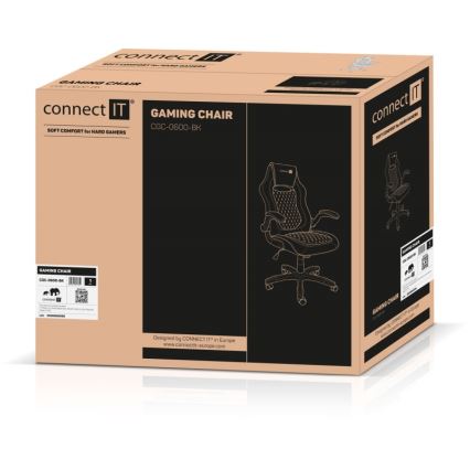 CONNECT IT CGC-0600-BK - Gaming krēsls Matrix Pro melna