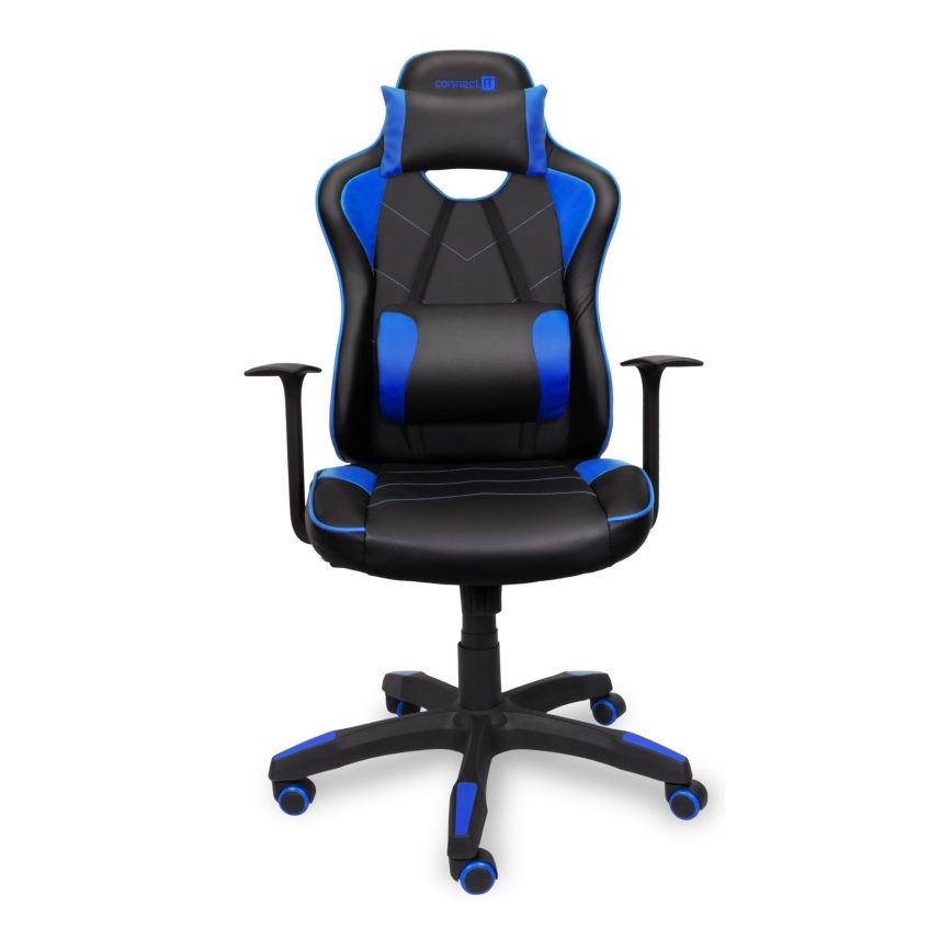 CONNECT IT CGC-0700-BL - Spēļu krēsls LeMans Pro melns/zils