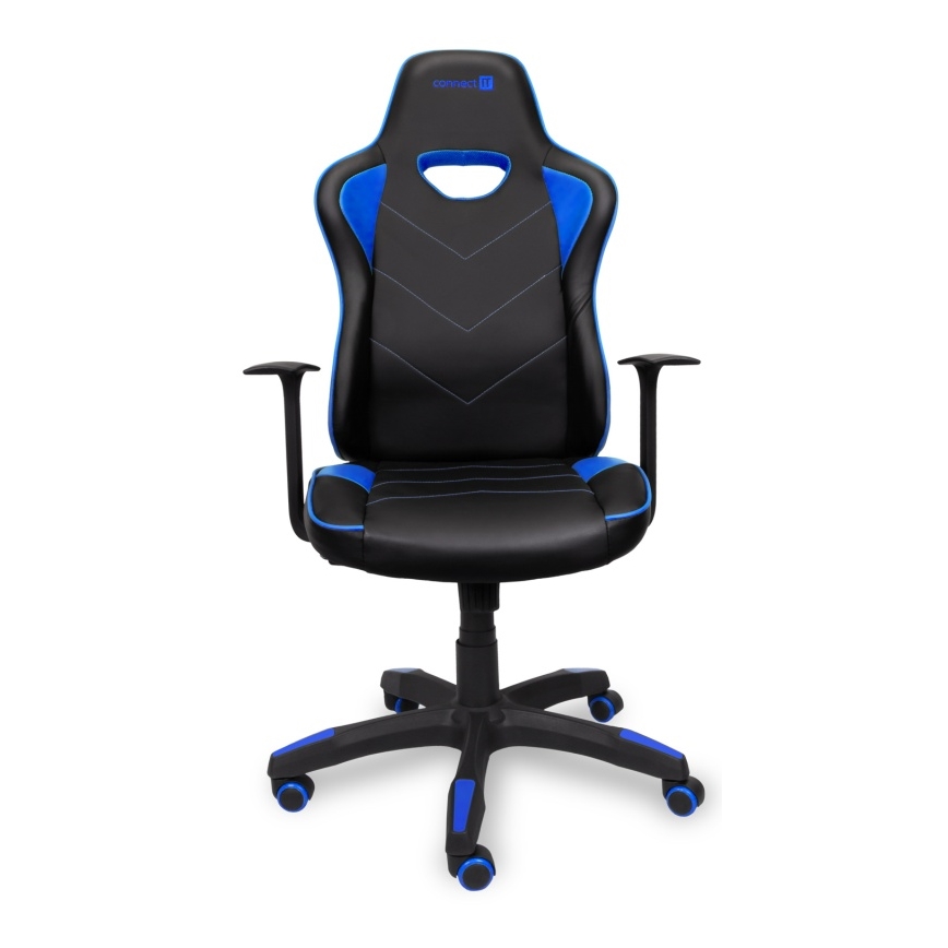 CONNECT IT CGC-0700-BL - Spēļu krēsls LeMans Pro melns/zils